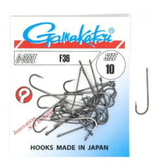 Hook Gamakatsu F36 Black # 10 25pcs