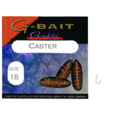 Hook Gamakatsu G-Bait Caster Bronze # 18 10pcs