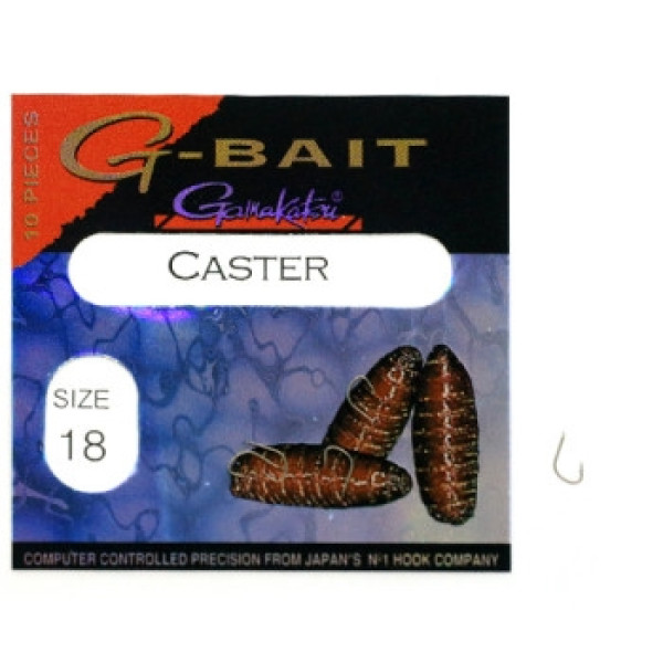 Крючок Gamakatsu G-Bait Caster Bronze #18 10шт