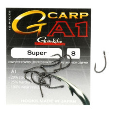 Hook Gamakatsu A1 G-Carp Super Black # 8 10pcs