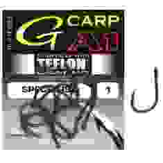 Крючок Gamakatsu A1 G-Carp Specialist P.T.F.E. coating Grey #1 10шт