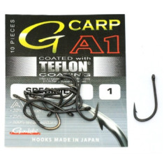 Hook Gamakatsu A1 G-Carp Specimen PTFE coating Gray # 1 10 pcs