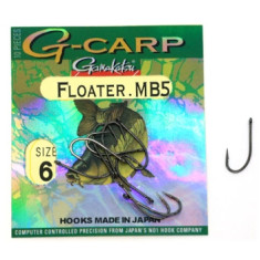 Hook Gamakatsu G-Carp Floater MB5 Black # 6 10pcs