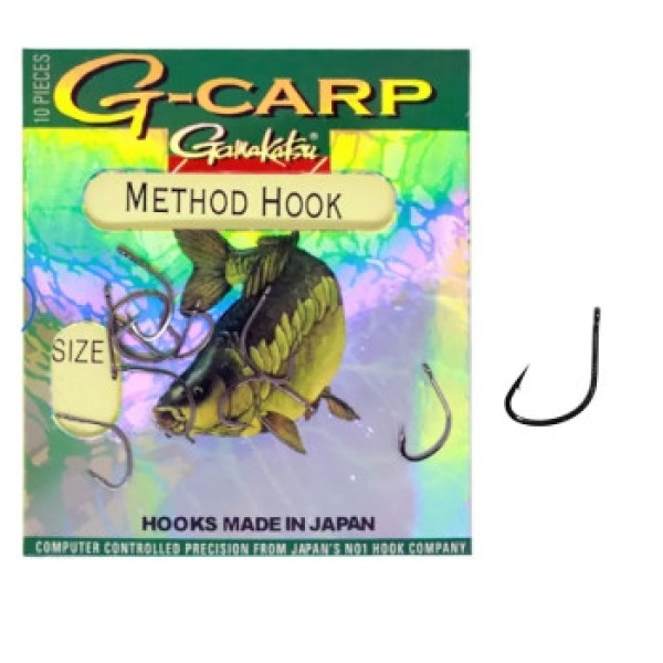 Крючок Gamakatsu G-Carp Method Hook Black #4 10шт