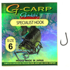 Hook Gamakatsu G-Carp Specialist Black # 6 10pcs