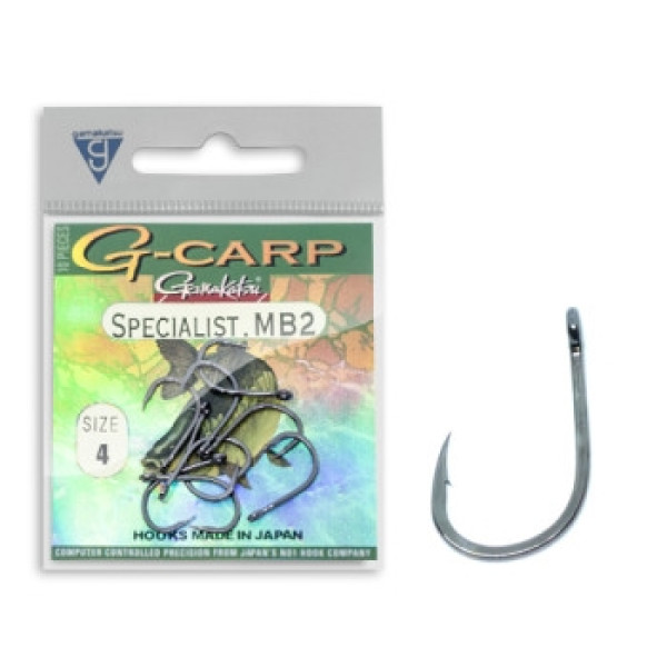 Крючок Gamakatsu G-Carp Specialist Black #4 10шт