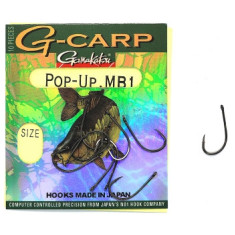 Hook Gamakatsu G-Carp Pop-Up MB1 Black # 4 10pcs