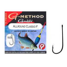 Hook Gamakatsu G-Method Allround Classic F Black # 18 10pcs
