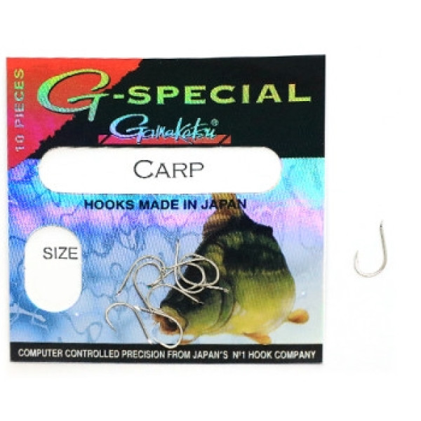 Крючок Gamakatsu G-Special Carp Nickel #16 10шт