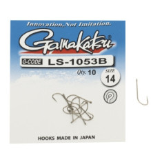 Hook Gamakatsu LS-1053B N / L Bronze # 14 10pcs