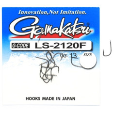 Hook Gamakatsu LS-1223F N / L Black # 16 13pcs 