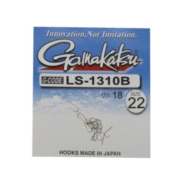 Крючок Gamakatsu LS-1310B N/L Bronze #22 19шт