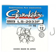 Гачок Gamakatsu LS-2033F N / L Black # 12 16шт