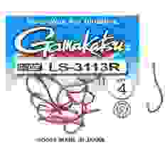 Крючок Gamakatsu LS-3113R N/L Red #4 11шт