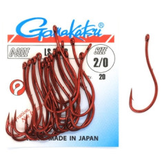 Hook Gamakatsu LS-3113R Red # 2/0 20pcs 
