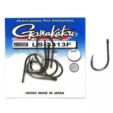 Hook Gamakatsu LS-3313F N / L Black # 2/0 6pcs 