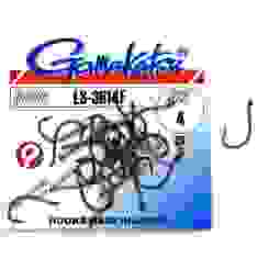 Крючок Gamakatsu LS-3614F Black #4 25шт