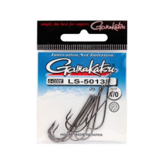 Hook Gamakatsu LS-5013F Black # 1/0 10pcs 