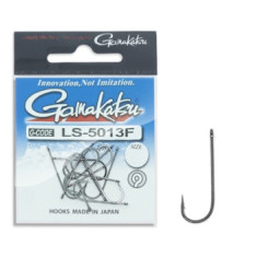 Hook Gamakatsu LS-5013F N / L Black # 1/0 9pcs