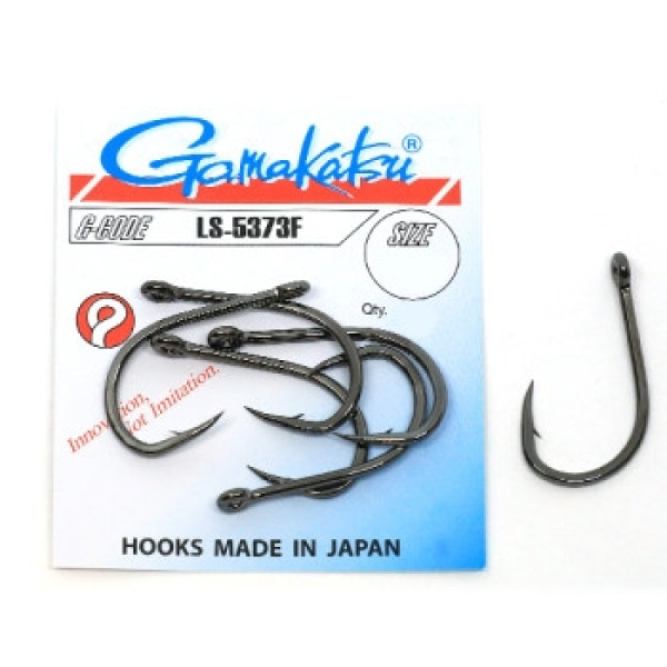 Крючок Gamakatsu LS-5373F Black #2/0 6шт