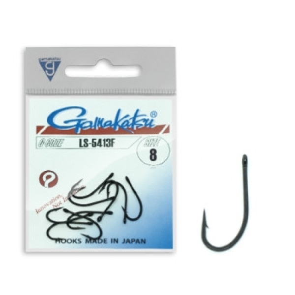 Крючок Gamakatsu LS-5413F Black #8 10шт