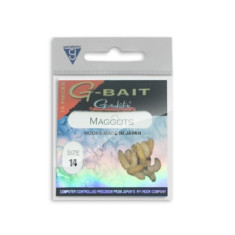 Hook Gamakatsu G-Bait Maggots Nickel # 14 10pcs