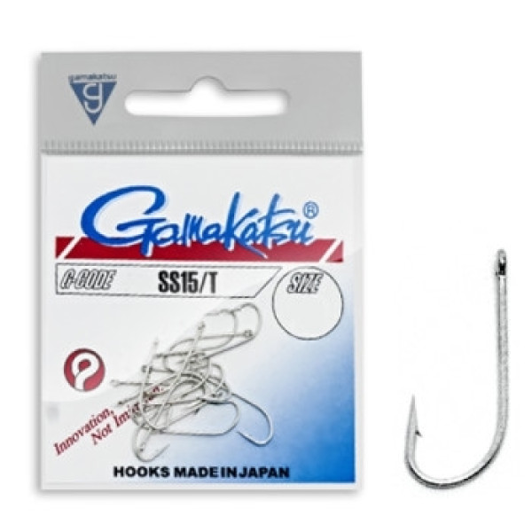 Крючок Gamakatsu SS15/T Tinned #4 12шт