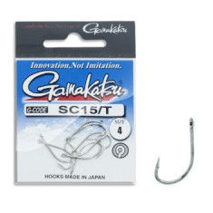 Hook Gamakatsu SC15 / TN / L Tinned # 4 8pcs