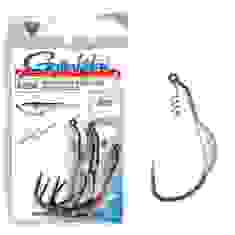 Крючок Gamakatsu офсетный Weighted Superline Spring-Lock 7gr #6/0 4шт