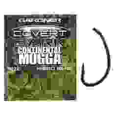 Крючки Gardner Covert Continental-Mugga Hooks Barbed №2 New