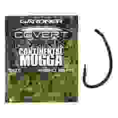 Крючки Gardner Covert Continental-Mugga Hooks Barbed №8