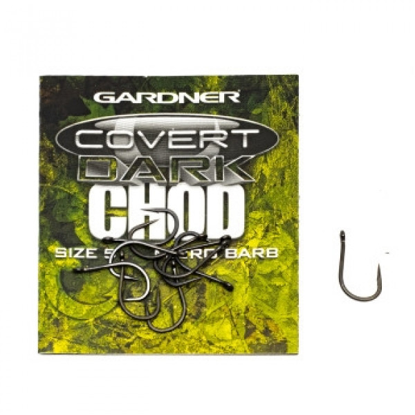 Гачки Gardner Covert Dark Chod Hooks Barbed №5