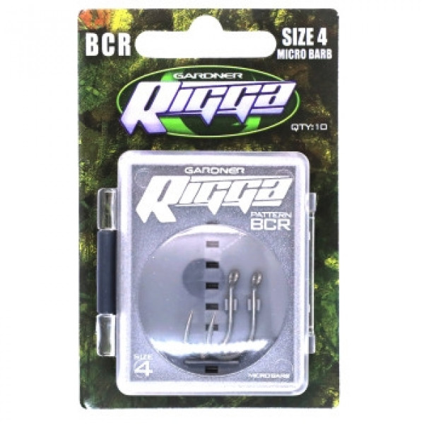 Гачки Gardner Rigga Bcr Hooks Barbed №4