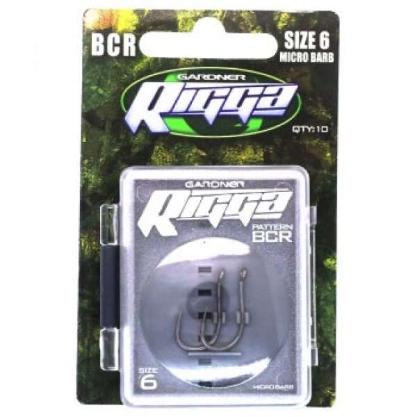 Крючки Gardner Rigga Bcr Hooks Barbed №6