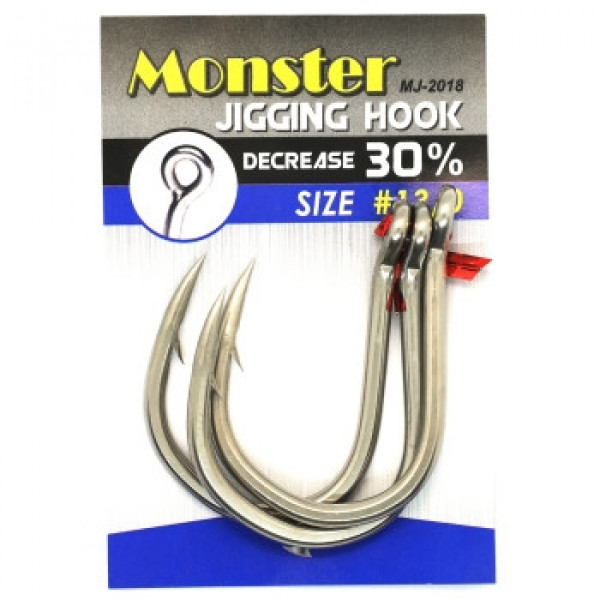 Гачки Jigging Master 2018 heavy Monster Jigging Hook #13/0 3pcs