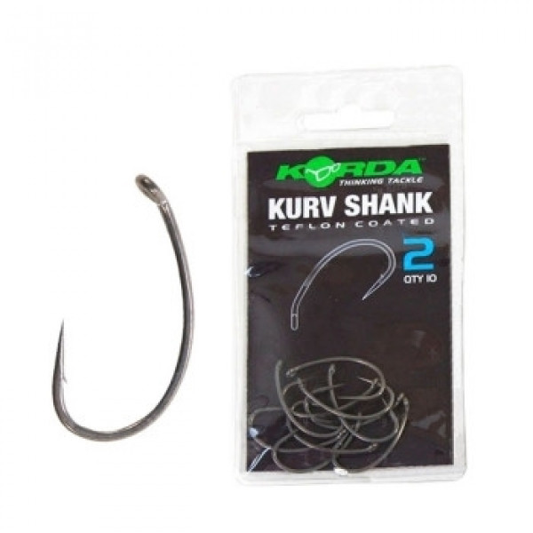 Крючок Korda Kurv Shank Hook №4