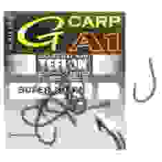 Крючок Gamakatsu A1 G-Carp Super Hook P.T.F.E. coating Grey #4 10шт