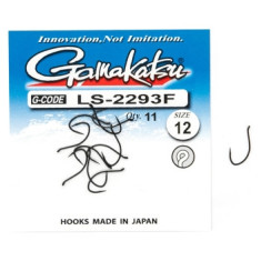 Hook Gamakatsu LS-2293F N / L Black # 12 11pcs