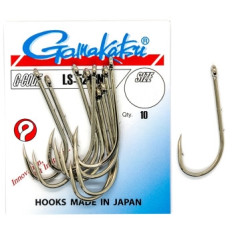 Hook Gamakatsu LS-5213N N / L Nickel # 1/0 7pcs 