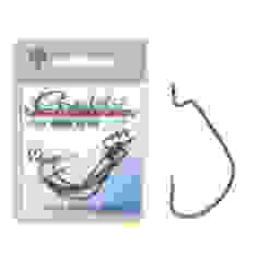 Крючок Gamakatsu офсетный Worm 314 MB Black #4/0 6шт