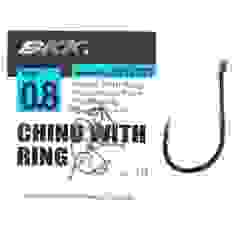 Крючок BKK Chinu With Ring 10pcs #0.8