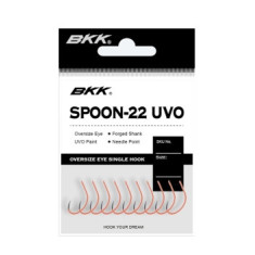 Hook BKK for spinners Spoon-22 UVO #1/0