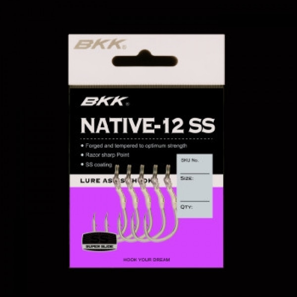 Гачок BKK для приманок Native-12SS #6