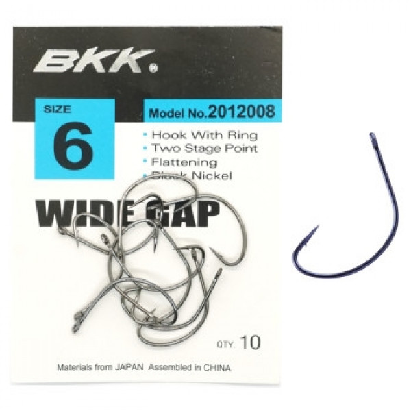 Крючок BKK WIDE GAP-R #6