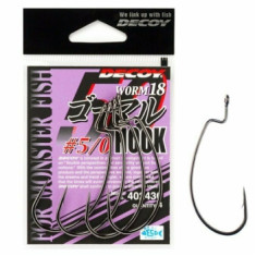 Decoy Worm 18 5/0 Hook, 4pcs