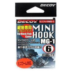 Decoy Mini Hook MG-1 6, 10pcs