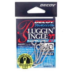 Decoy Single27 Pluggin single 5/0 hook, 5 pcs.