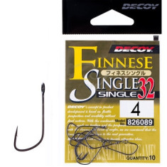 Decoy Single Hook 32 4, 10 pcs