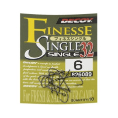 Decoy Single Hook 32 6, 10 pcs