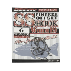 Decoy Worm 19 SS Hook 6, 9pcs